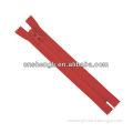 8#plastic zipper , colse-end, with thumb sldiers